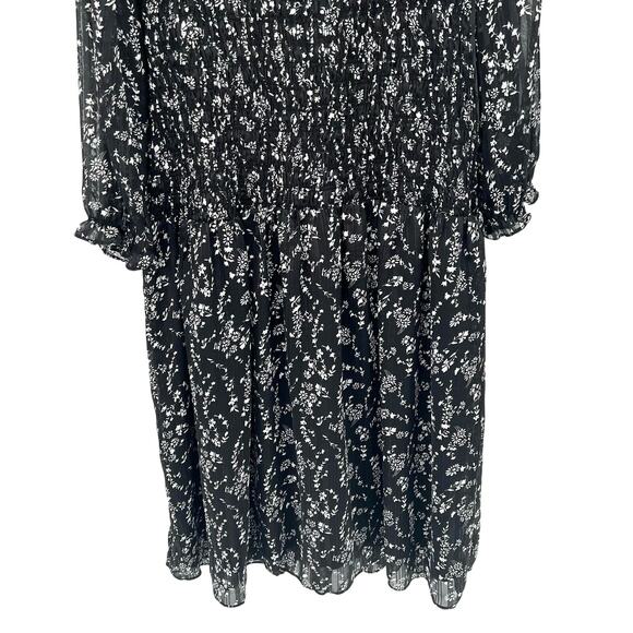 Code x Mode women’s smocked floral swing maxi dress - Picture 3 of 12